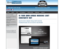 Tablet Screenshot of bimtronics.com